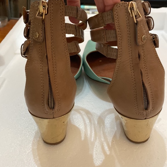 Rebecca Minkkoff pointy shoes block heel - Picture 6 of 10